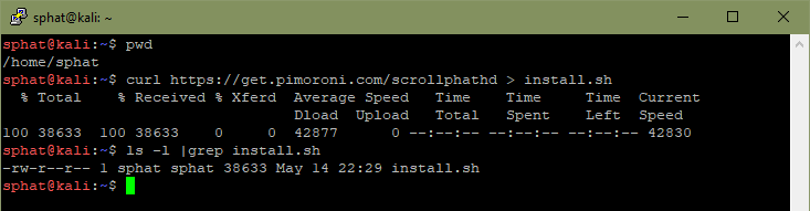 ScrollpHAT Download